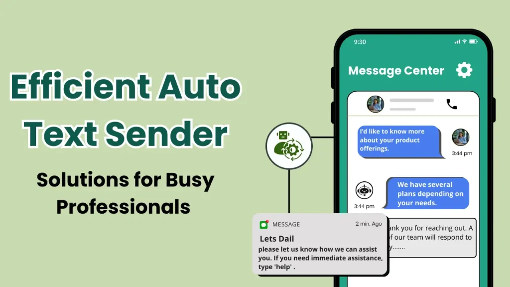 Auto Text Sender