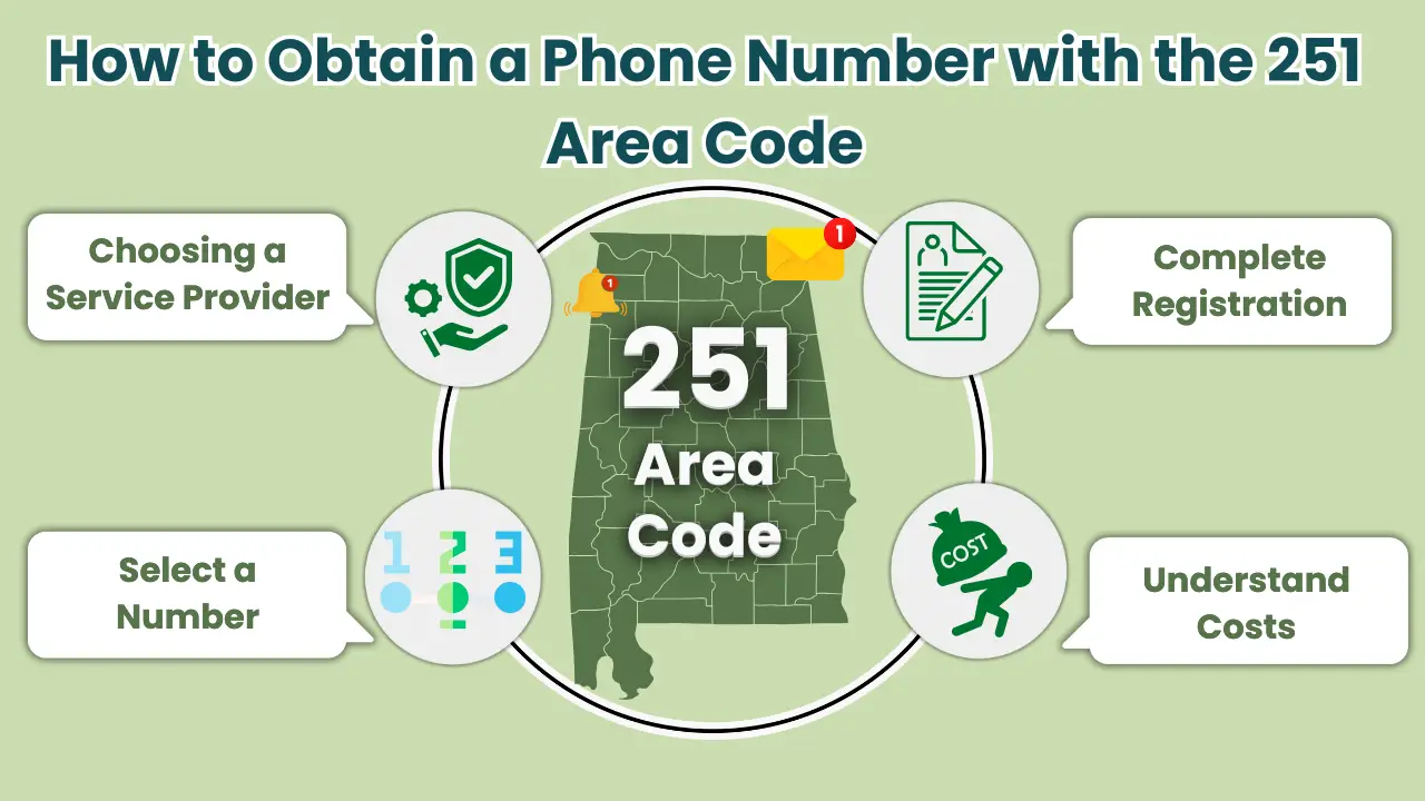 How to Obtain a Phone Number with the 251 Area Code