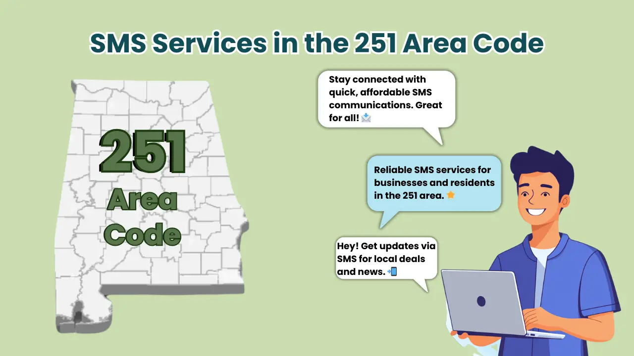 SMS Services and Connectivity in the 251 Area Code