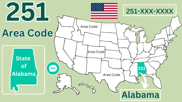 251 Area Code in Southern Alabama:Phone Format, SMS & Impact