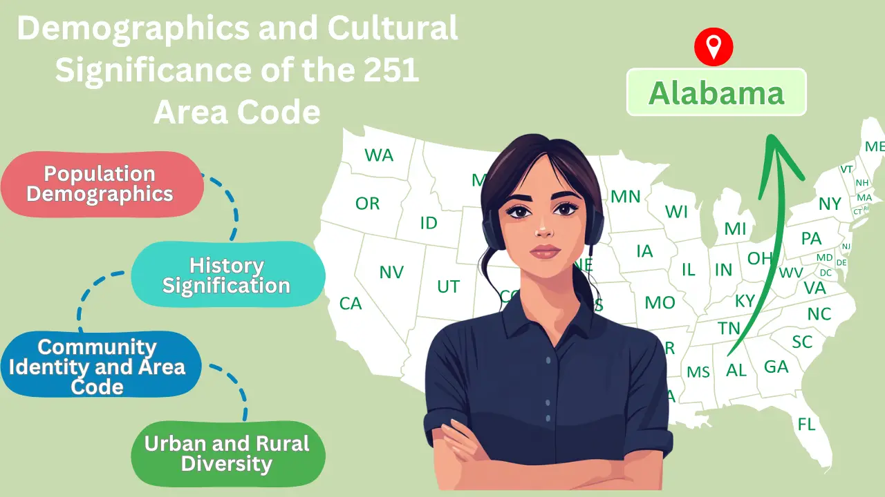 Demographics and Cultural Significance of the 251 Area Code