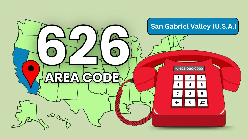 626 area code